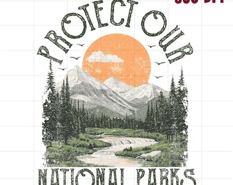 Protect Our National Parks Defund Doge Parks Not Profits Png, Resist Save Our Parks Bear Png, Protecting Our National Parks Png
