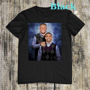 Saquon Barkley Jalen Hurts Philadelphia Football T-Shirt, Step Brothers Football Shirt, Philadelphia Football Shirt, Football Funny Shirt