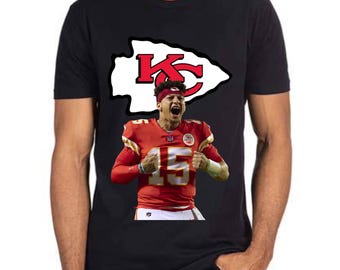 Kansas City KC Chiefs Patrick Mahomes Quarterback Short Sleeve T-Shirt