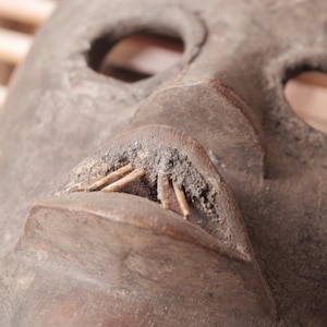 20th century African dan mask from ivory coast