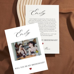 Willst du meine Brautjungfer sein Karte Canva Template, Print, Hochzeit, Trauzeugin, Trauzeugin, Schwester, Brautjungfer, Mama, Freundin