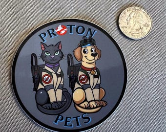 Proton Pets Vinyl Stickers