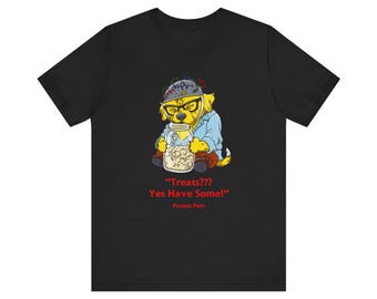 Proton Pets 2026 hondenontwerp, uniseks T-shirt