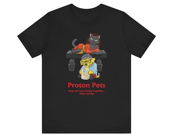 Uniseks T-shirt Proton Pets 2026 illustratie