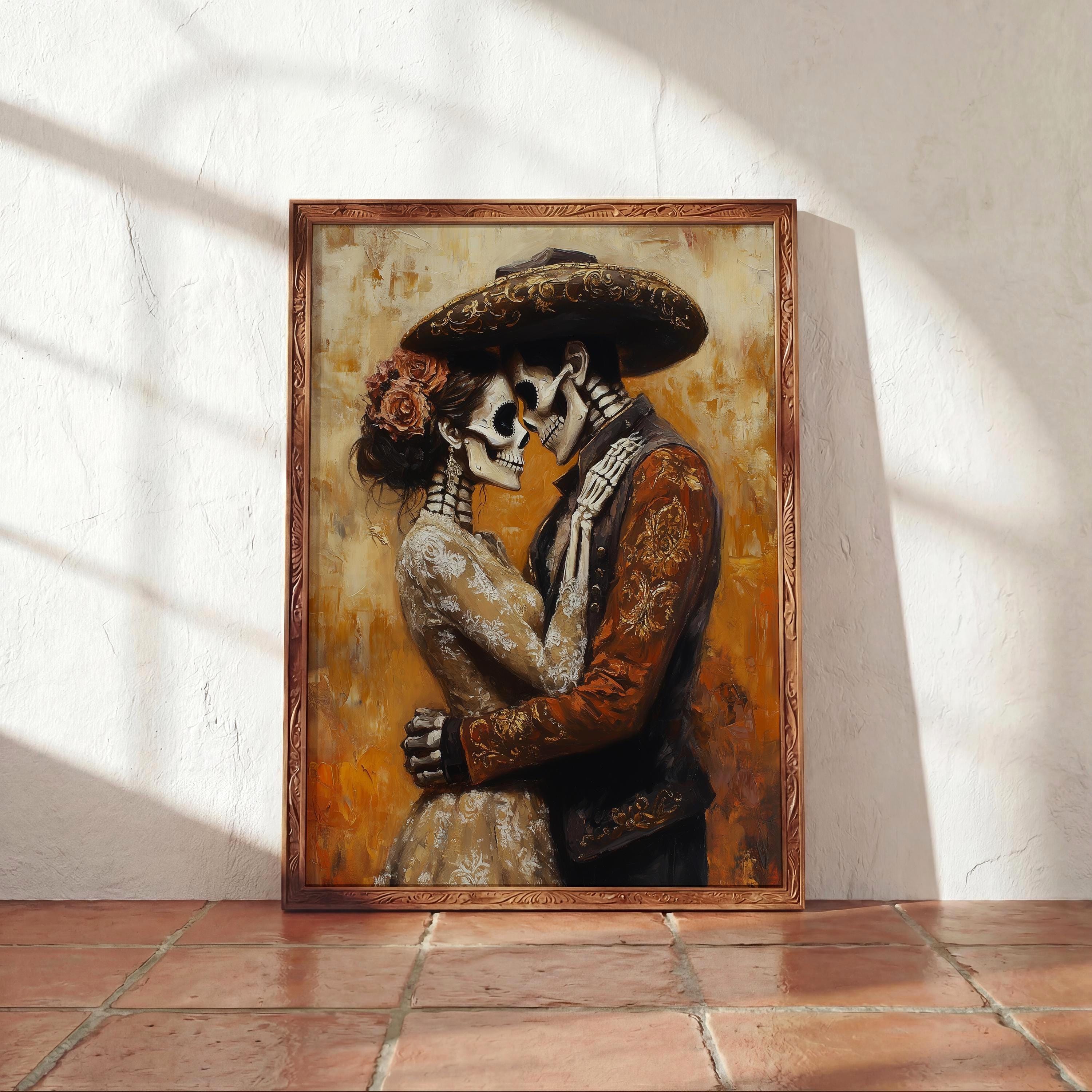 Mexican Couple Art - Etsy