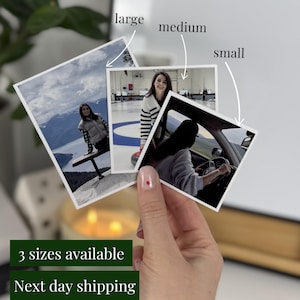 Foto Magnete für Geburtstagsgeschenke, Personalisierte Bild Magnete Kühlschrank, Benutzerdefinierte Brieftasche Größe Foto Magnet, Foto Druck, Einzigartiges Geschenk zum Valentinstag