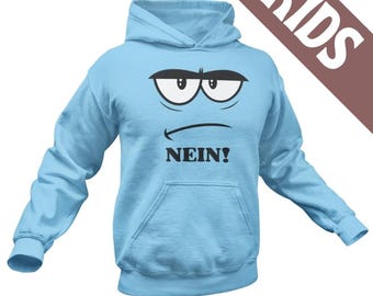 Barnluvtröja “NEJ!” – Fräck, cool och omistlig