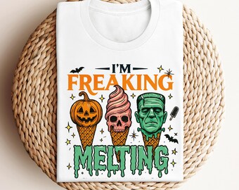 Summerween Shirt, Womens Summer Halloween T-Shirt, Spooky Season Beach Shirt, Half Way Hallloween, Unisex Vacation Shirt