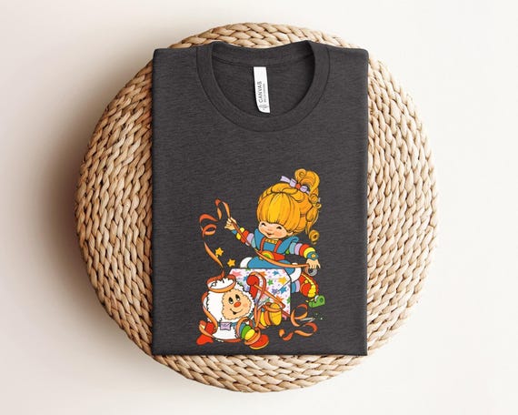 Rainbow Brite Retro Shirt, Vintage Cartoons Shirt, Vintage Cartoon Friends Nostalgia Shirt, Friends 80's Cartoon Characters Rainbow Shirt
