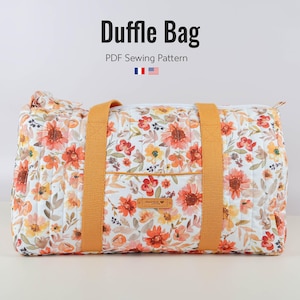 Patron sac bowling, Sac polochon, Patron de couture PDF (A4, A1, Projecteur)