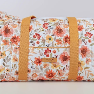 Duffle bag PDF pattern, Travel bag sewing pattern, Weekend bag pattern, Instant download PDF (A4, US letter, A1, Projector file) image 8