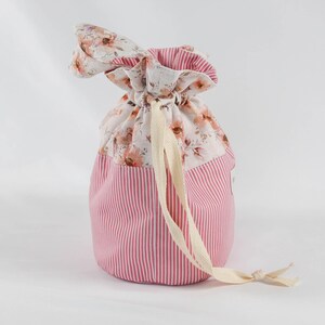 Drawstring bag pattern, drawstring bag with handle pattern digital pdf pattern image 7