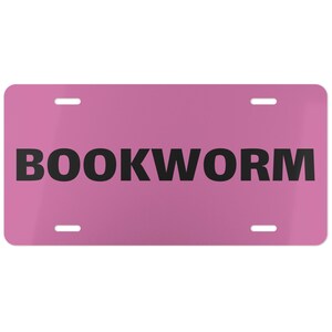 Leseratte: Lustiges Aluminium Schild für Bücherwürmer