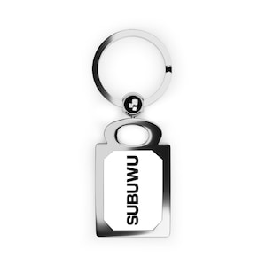 Subuwu Keyring, For A Fast Cute Car And Anime Fan, Uwu Gift