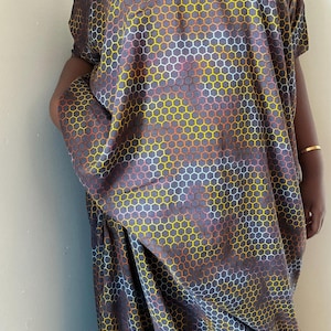 Handmade Somali Honeycomb Baati Dress – African Modestwear for Women | Eid, Lounge, Everyday Dress