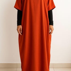 Somali Orange Baati Dress – Other Colours Available | Traditional Modestwear for Women | Eid, Lounge, Everyday African Dress