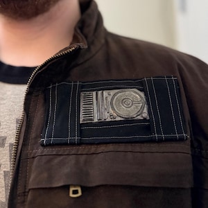 Sci-Fi Jacket Communicator Panel (3D Model)