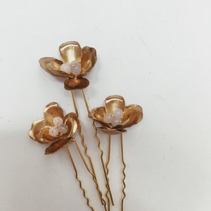 Orchid hairpin SET of 3, #1320