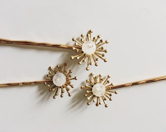 Les étoiles hairpins SET of 3, #1404