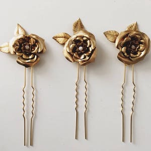 Garden rose pin set, 1616 image 4