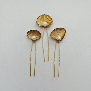 Seashell hairpins, 1806 image 3