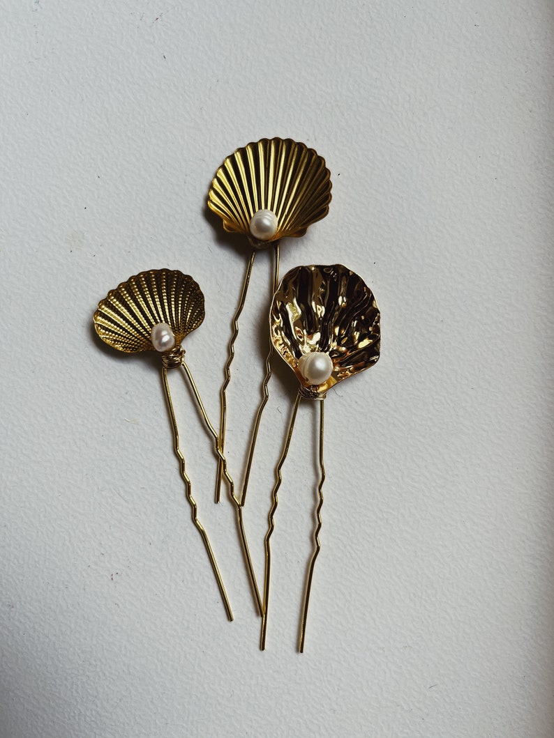 Seashell hairpins, 1806 image 8