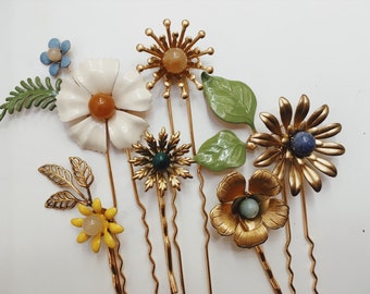 Bespoke hair pin sets, #1512