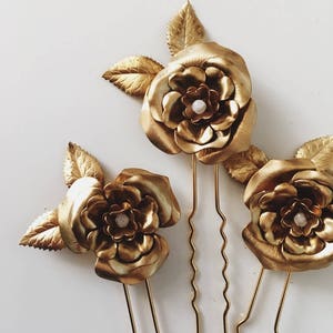 Garden rose pin set, 1616 image 6