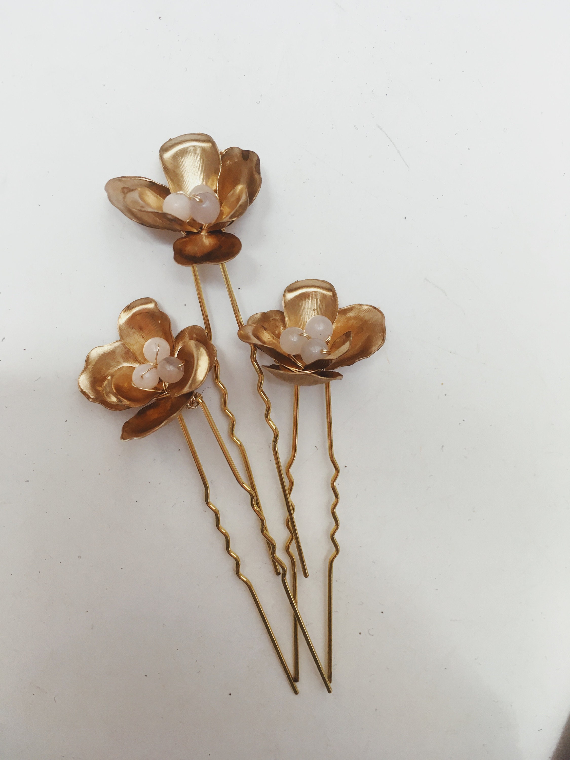 公式通販 - 人気アイテム多数 Orchid Hairpin Etsy - #1320 3, of SET ヘアアクセサリー