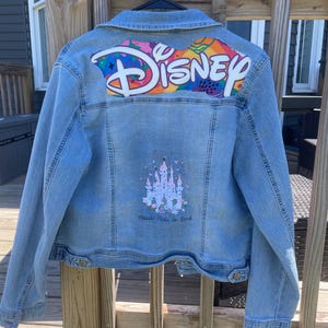 Disney Pride Jean Jacket