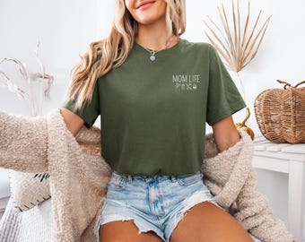 Mom Shirt, Mom Life Shirt, Mother's Day Shirt, Gift for Mom, Cool Mom, BELLA CANVAS 3001