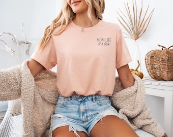 Mom Shirt, Mom Life Shirt, Mother's Day Shirt, Gift for Mom, Cool Mom, BELLA CANVAS 3001