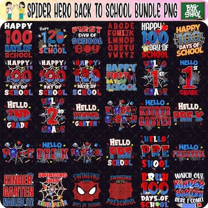 Back to School Super Hero Bundle PNG, Teacher Shirt, First Day of School PNG, 1st/2nd/3rd Grade, Pre-k, Kindergarten, Checkered Teacher Png