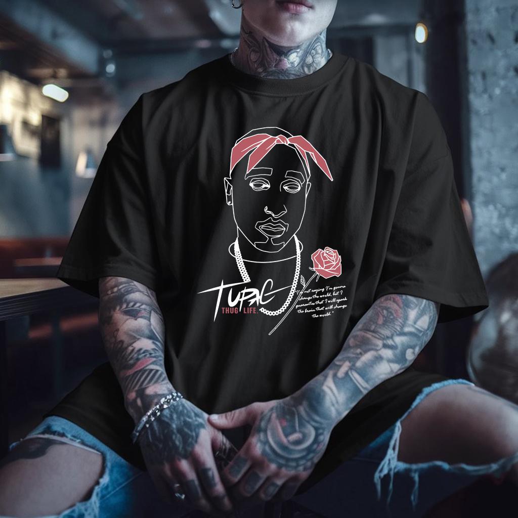 Tupac Oversized Tee - Etsy Tupac Oversized Tee - Etsy
