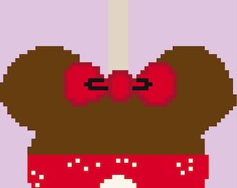 Minnie Apple – Cross Stitch/Needlepoint Pattern PDF
