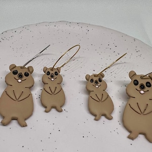 Quokka Dangle Earrings