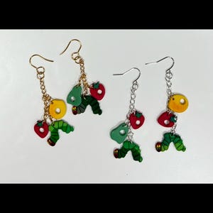 Hungry Caterpillar earrings
