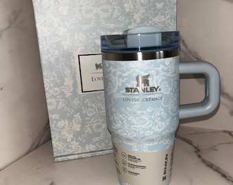 Blue Stanley LoveShackFancy Bow Gift Box set 20 oz
