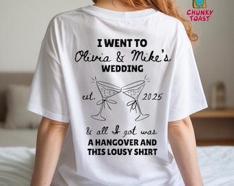 Custom Bridesmaid Gift | Funny Wedding Hangover Shirt | Personalized Bachelorette Party Shirt PNG | Bridal Party Shirt Design Download