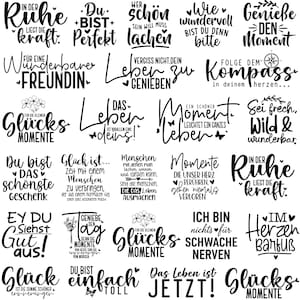 German Sayings Svg Bundle for Bags - Cricut & Plotter Designs - Gift Ideas, Instant Download image 2