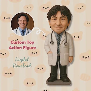 Custom Doctor Toy Figure - Mini Figure Personalization for the Ultimate Gift!