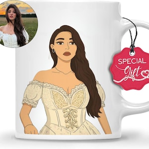 Custom Rick & Morty Style Mug, Funny Personalized Photo Gift, Gift For Him/Her, Custom Photo Rendering Mug. Gift For Family, Kids
