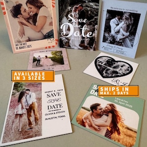 Personalisierte Hochzeits-Fotomagnete – Save the Date, Dankesgruß & individuelle Designs für euren großen Tag