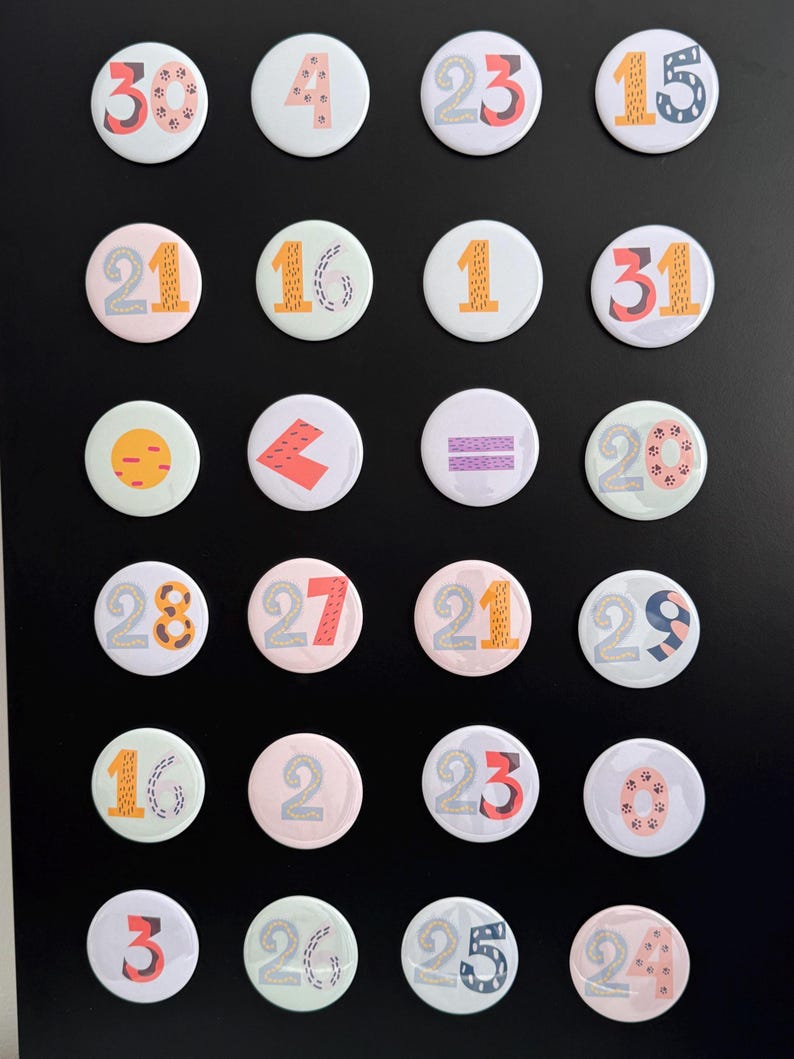 Number Magnet for Kids – Learning Set With Numbers & Symbols | Number ...