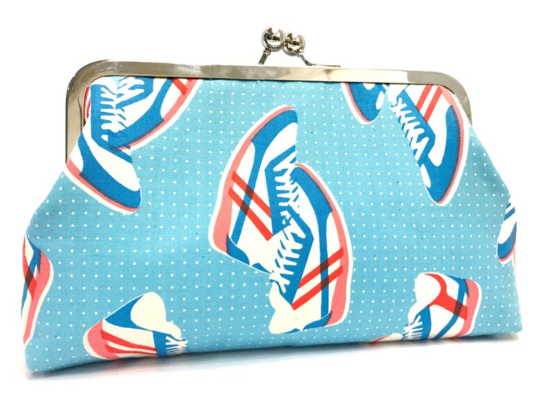 clutch purse and shoes