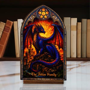 Fantasy Dragon Book Nook with Candle Light, Dragon Library Bookshelf Insert, Cozy Glow Booknook for Readers & Fantasy Book Lovers Gift