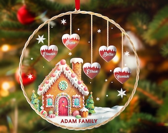 First Christmas In Our New Home Ornament 2025, Custom House Photo Address Keepsake, Personalized Gift Idea for New Homeowners