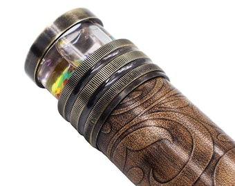 Personalised Liquid Kaleidoscope With Wooden Box