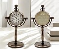 Personalized Clock 10th Wedding Anniversary Gift with Tally Marks | Engraved Tin Anniversary Gift for Husband |10th Anniversary Gift for Him