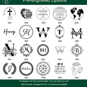 Personalised British Prismatic Military Brass Compass image 10
